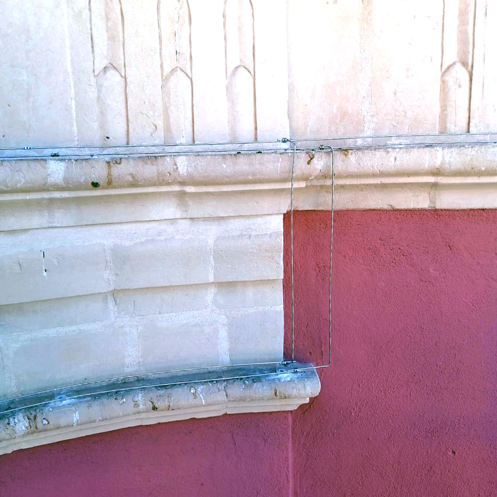 dissuasori elettrici per piccioni